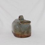 Antike Nachtflasche mit Seladon Glasur